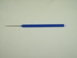 Dissecting NeedleHamilton Bell Teasing Needle #6960 blue handle O'ring Pick, Straight Sharp, Blue Plastic Handle
