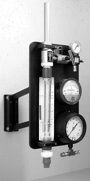 A.I.R. Flow Analyzer, Four SpinOns, & Floating Wall Bracket Assembly