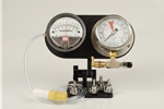 Dual Pro Stand, 5-0-5 Magnehelic, IP Gauge, Four SpinOn Adapters
