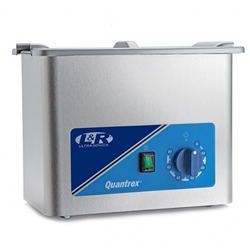 L & R Ultrasonic Cleaner Quantrex 140 with timer, heat and drain (0.85 gal/3.2L)