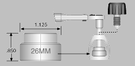 26mm Yoke Nut Socket