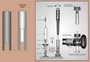 SeaQuest Air Source Oral Inflator Assembly Tool