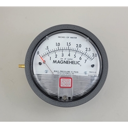 0-3 Magnehelic Gauge & Mouthpiece Adapter Assy