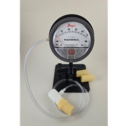 Single Pro Stand, 5-0-5 Magnehelic & Mouthpiece Adapter Assy
